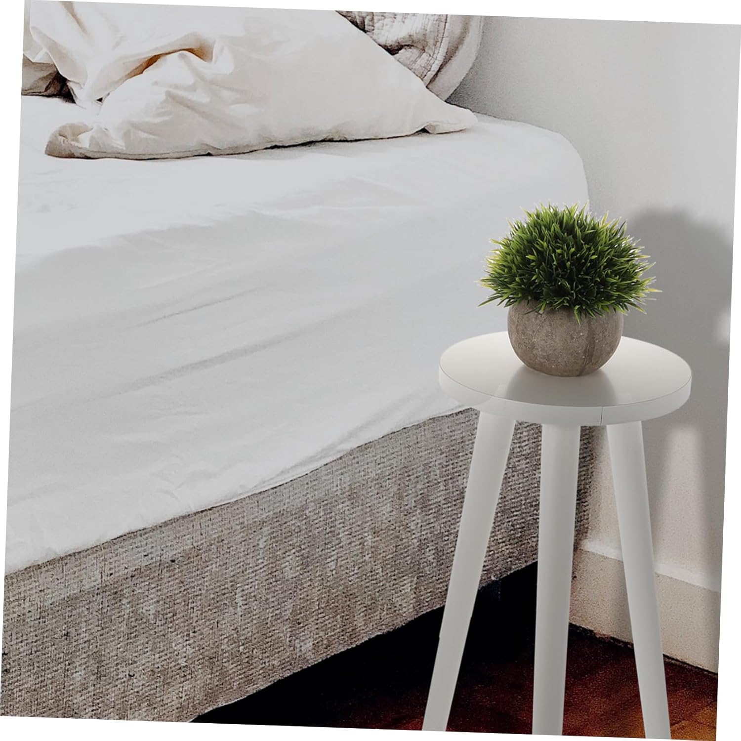 Stable Wooden Plant Stand 1pc Flower Pot Shelf Plant Holder for Garden Modern Style Flower Display Stand