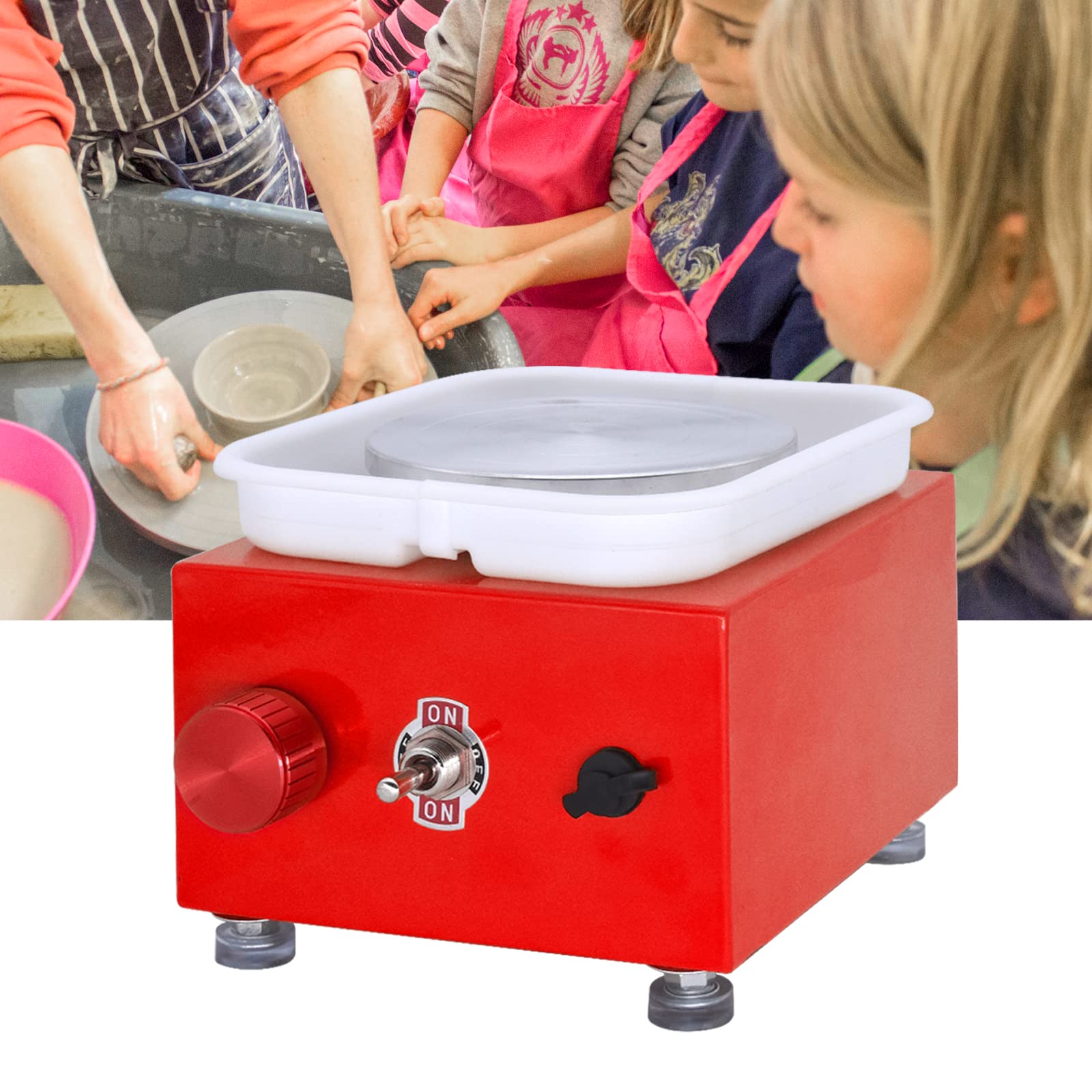 Buy RYUNQ Mini Electric Pottery Wheel Machine, Electric Pottery Wheel