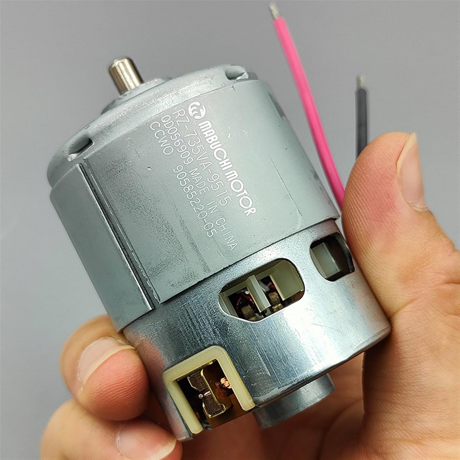 RZ-735VA-9515 Electric Drill Motor DC 12V-18V High Speed Power Garden Tool Screwdriver Engine 1Pcs