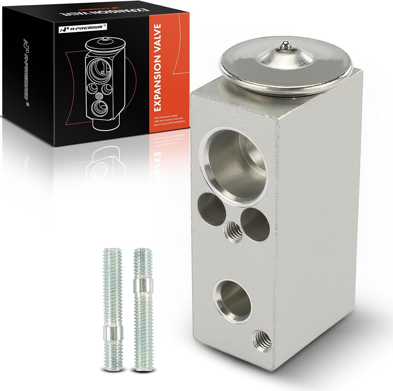 A-Premium AC Expansion Valve Compatible with Fiat 500 2012, 500 2013-2019 BATTERY EV (EV/BEV)