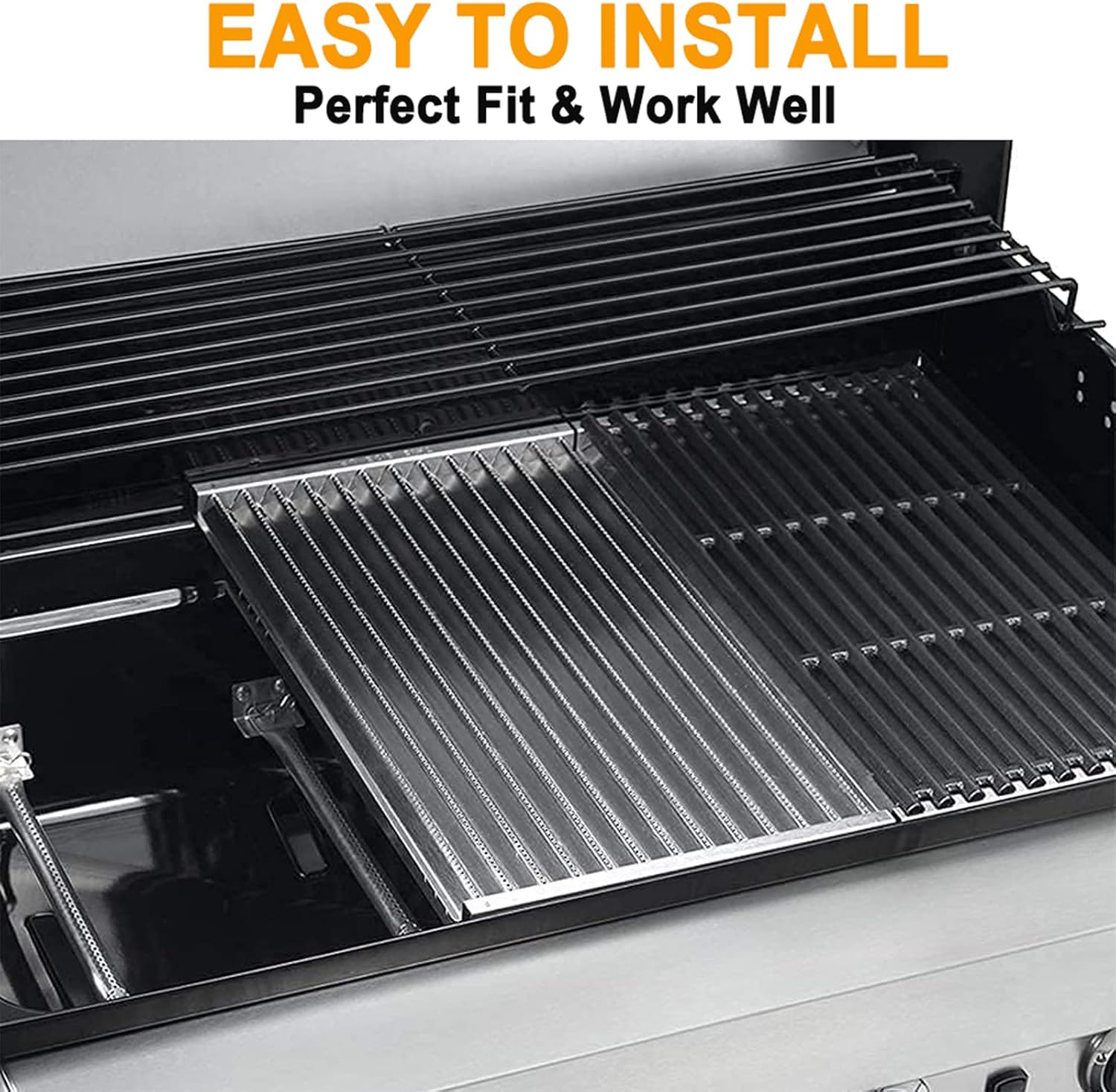 DcYourHome Emitter Plates and Electronic Igniter Module Ignitor-4 Outlets Kit for Charbroil Infrared Grill Parts 463242515 463367016 463242516 466242515 466242615 463243016 466242516 466242616