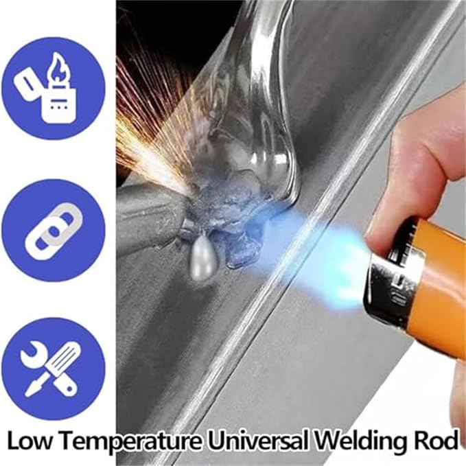 Varillas de soldadura aluminio baja temperatura 24pcs miniatura 4