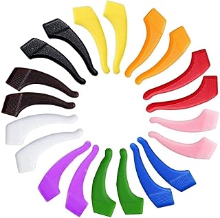 10 Pairs Silicone Anti-Slip Holder For Eyeglass Ear Hook Grip Temple Tip Holder For Eyewear Kids Adults And Sports Eyewear Retainer Set
