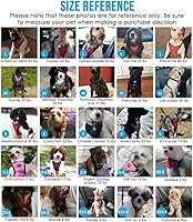 Vista 6 de SlowTon Arnés de Cinturón de Seguridad para Perro para Coche, Arnés de Coche para Perros Ajustable de Malla Transpirable y Arnés de Cinturón