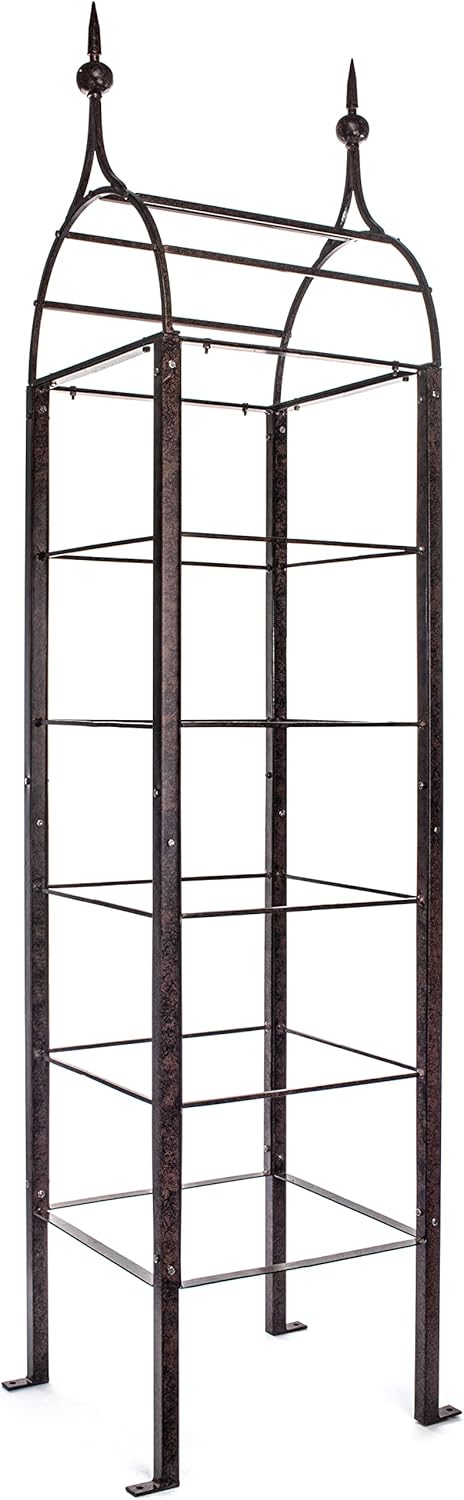 H Potter Garden Obelisk Trellis Large for Climbing Plants