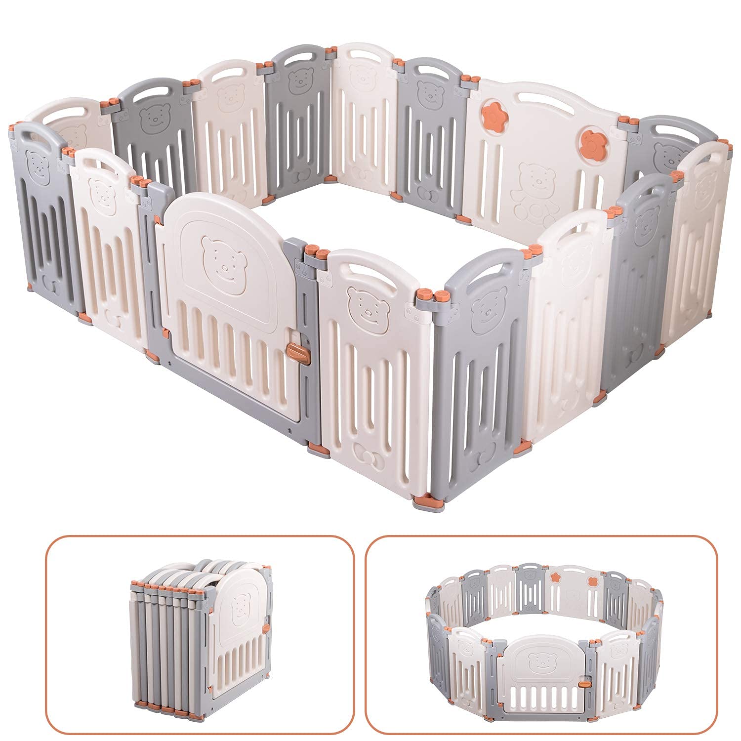 foldable baby fence
