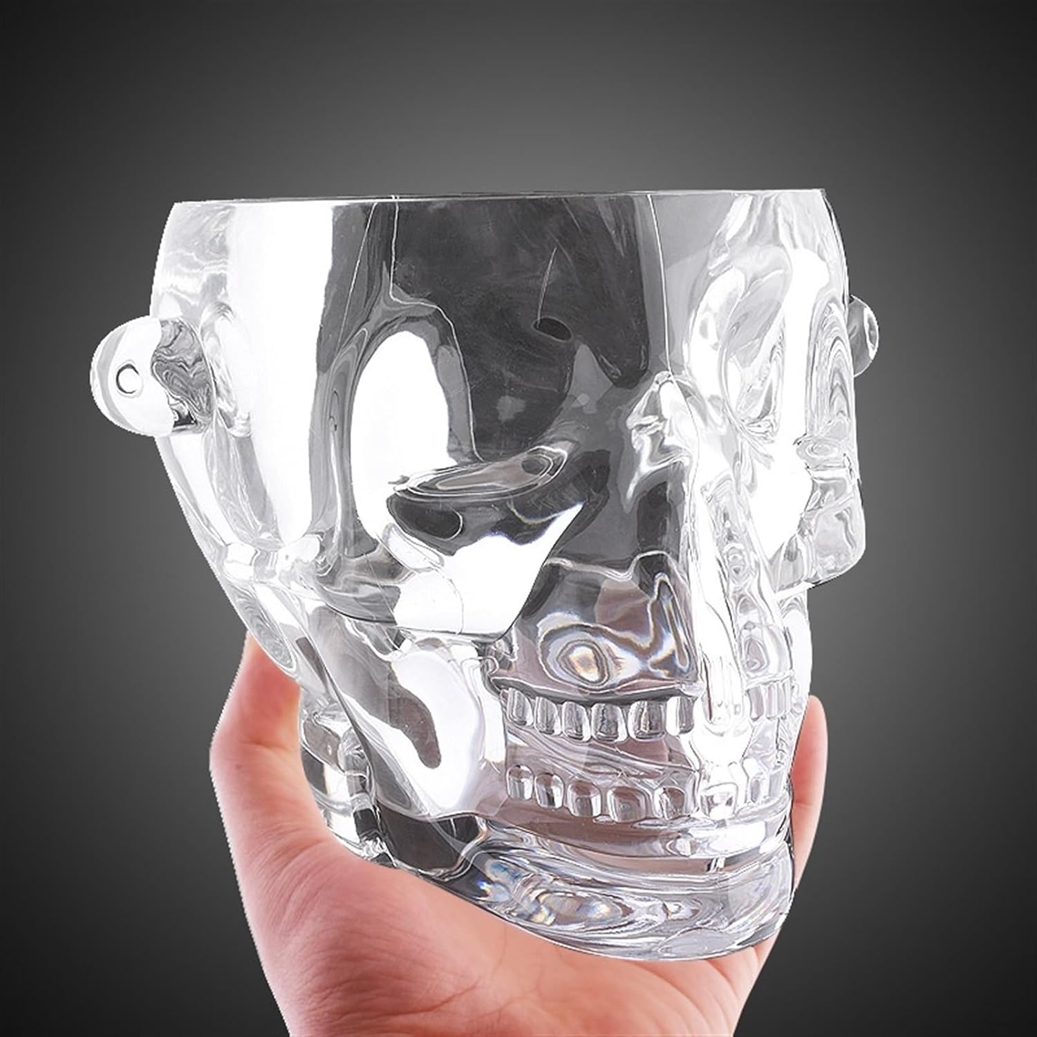 Wine Cooler Acrylic Ice Bucket Wine Beer Champagne Drinks Bucket(Blue)