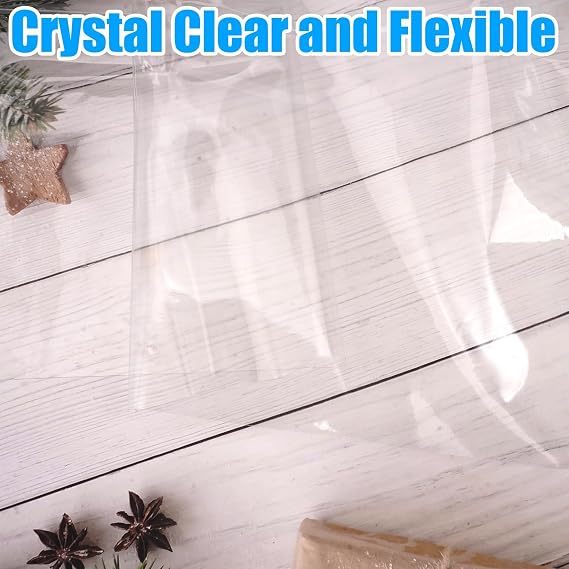 1 Piece 100 x 180 cm Transparent PVC Table Cloth Protector