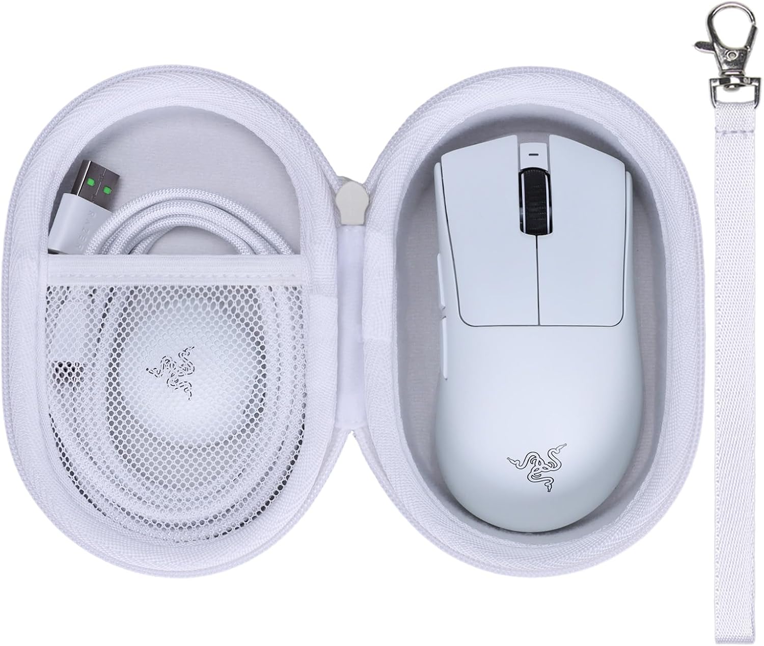 L LTGEM Case for Razer DeathAdder V4 Pro/V3 Pro Wireless Gaming Mouse