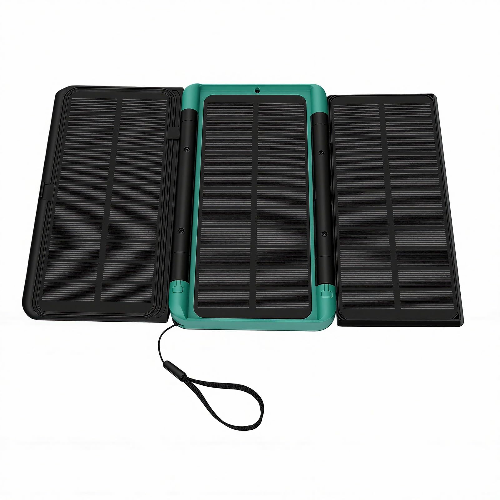 Focket Solar Power Bank, capacità 10000mAh 3 Pannelli Solari Pieghevoli