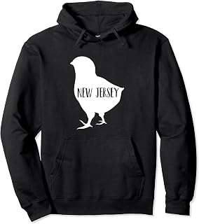 Home State Girls Women Funny New Jersey Chick Pullover Hoodie