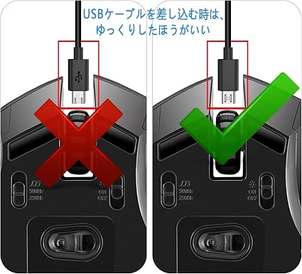 Amazon Co Jp Combatwing W100 ワイヤレスマウス 光学式 充電式 無線 2 4ghz ゲーミングマウス 8ボタン 全3種ledライト 1000 1600 2000 2400dpi パソコン 周辺機器