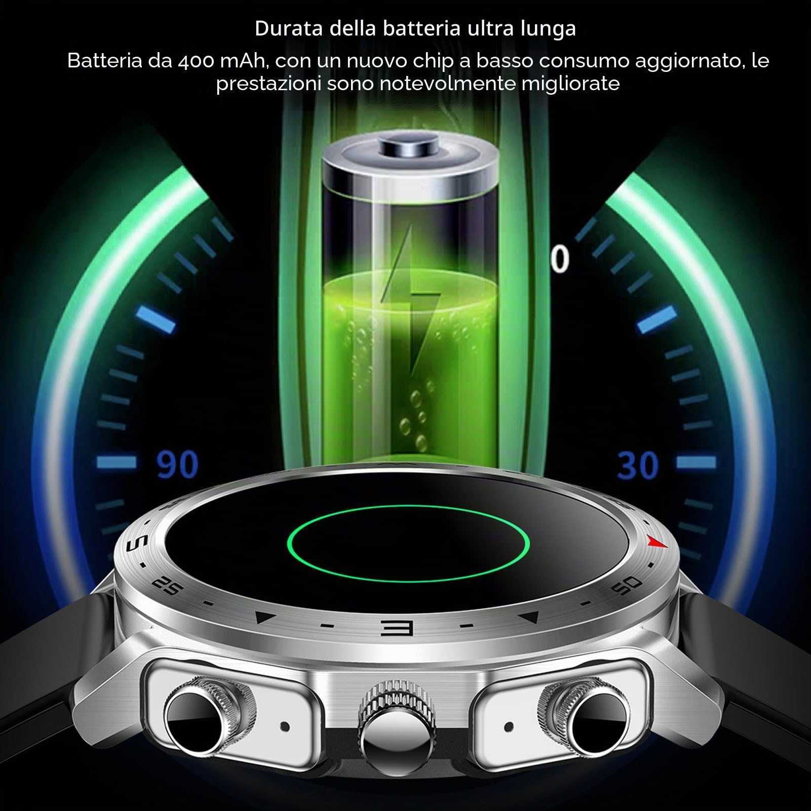 Orologio Intelligente con Auricolari, 2 in 1 Bluetooth Smartwatch Uomini Donne, IP67 Proof D'acqua, Previsioni Meteorologiche, Timer, Allarme, Promemoria Sedentario