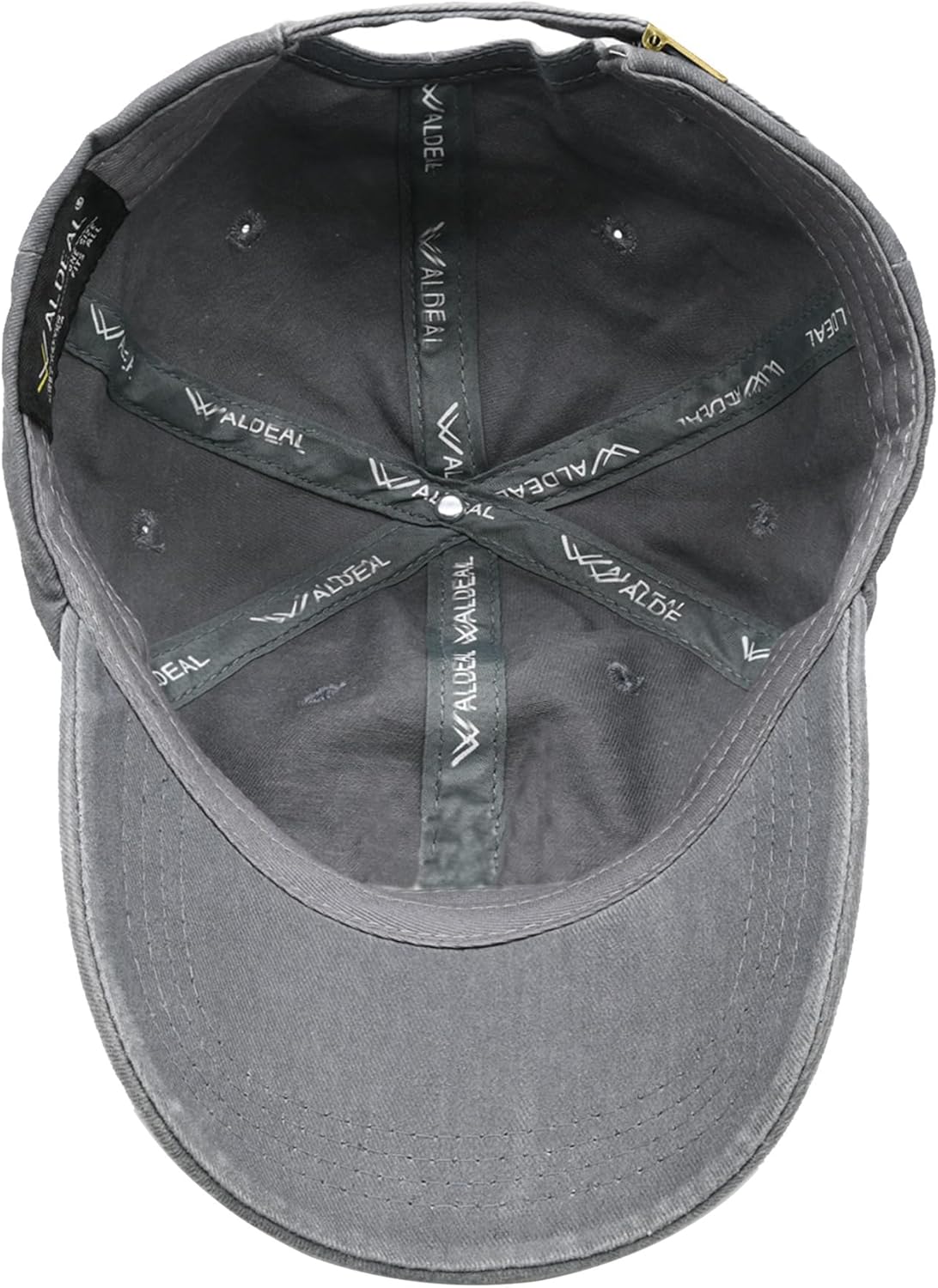 NVJUI JUFOPL Pickleball Hat, Pickleball Gifts for Women Men, Adjustable Embroidered Baseball Cap Gray - Image 6