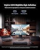 MINIX 8K USB-C+HDMI KVM przełącznik 1 monitor 2 komputery do laptopa PC, aluminium