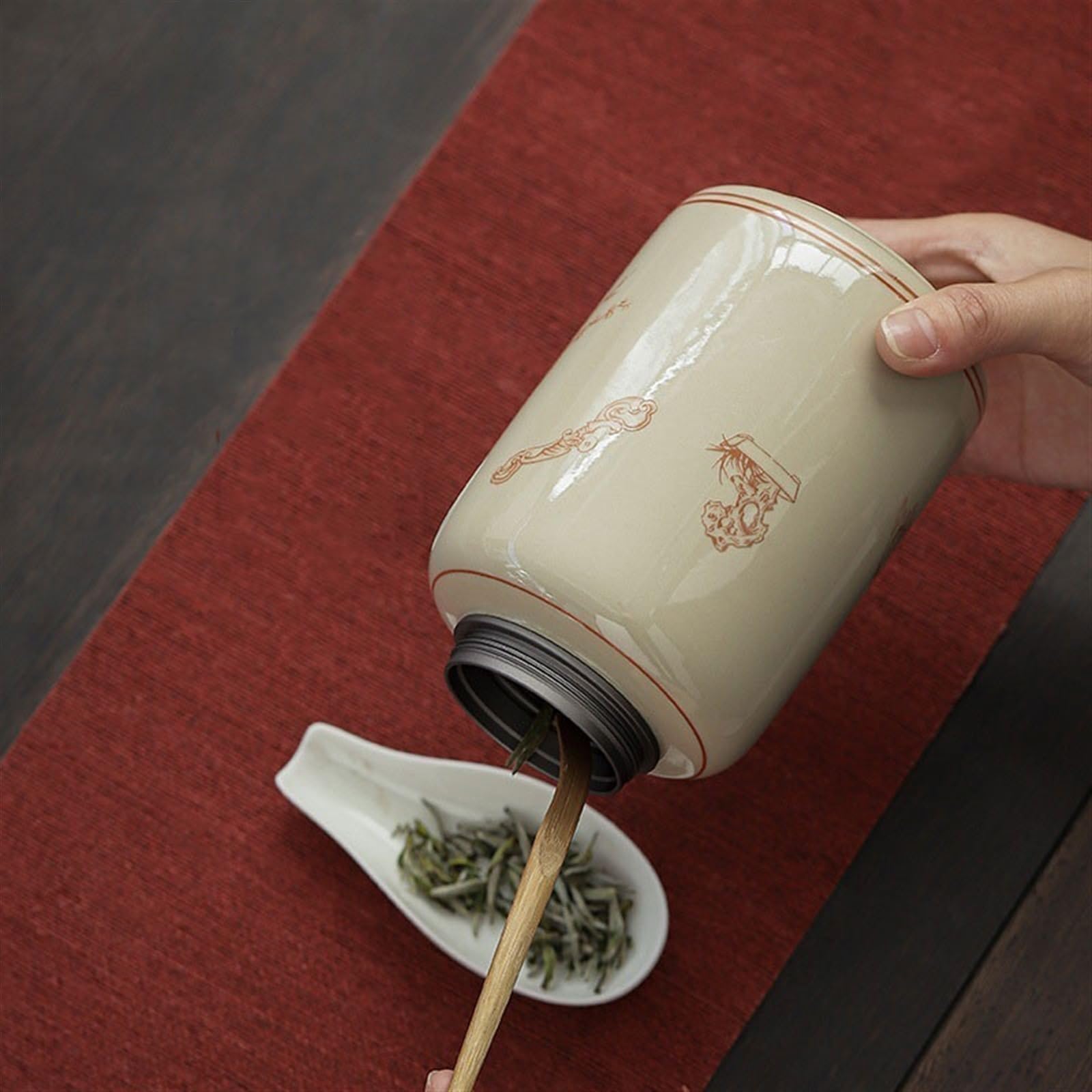 Kanister für Tee, Kaffee und Zucker Multifunktionale, versiegelte Dosen for lose Teeblätter