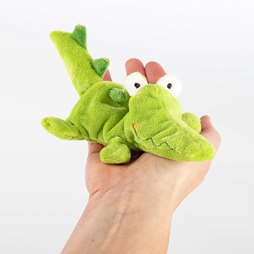 Sigikid 42591 Mini Crocodile Cuddly Gadgets Girls and Boys Baby Toy Recommended from Birth Green - 7