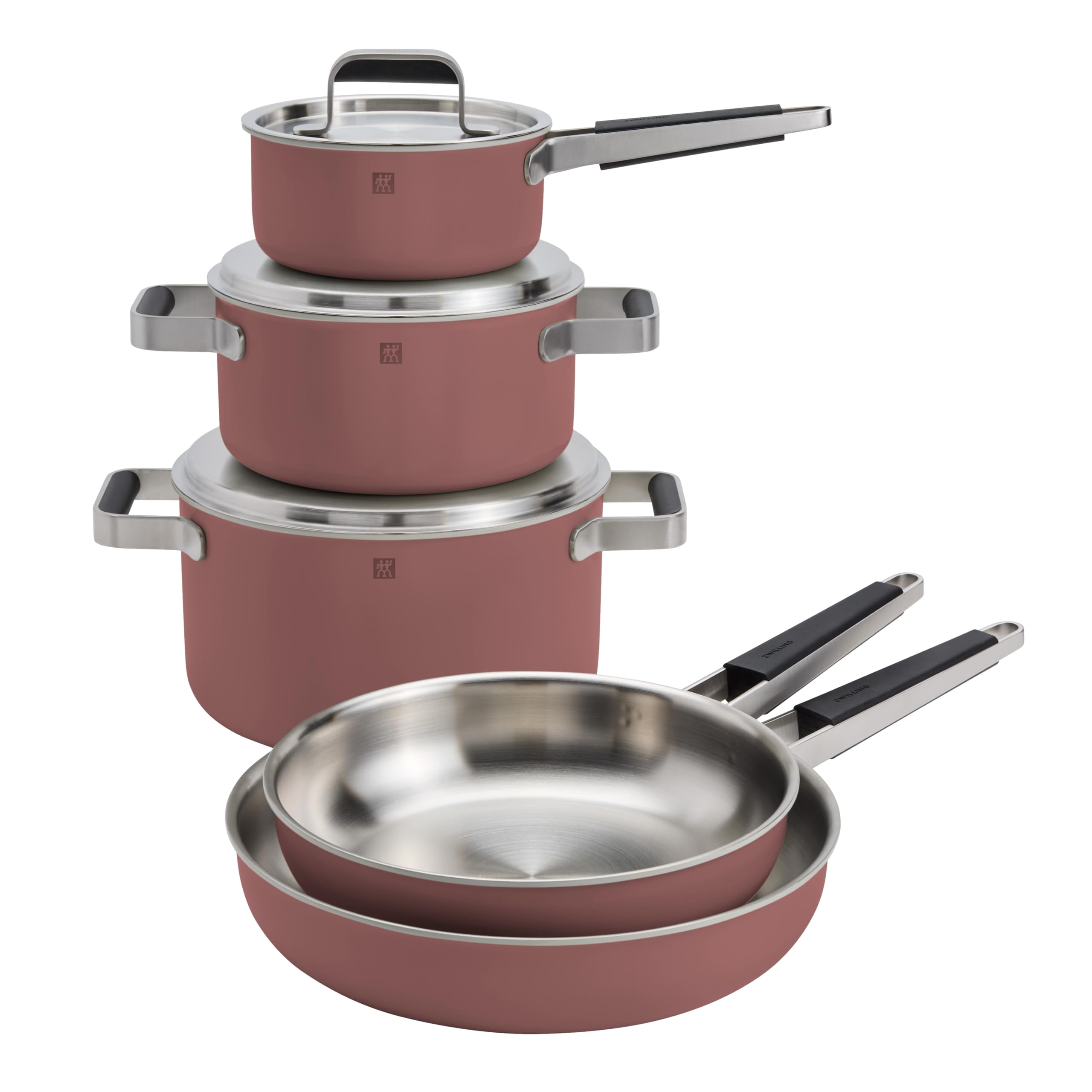 Amazon.com: ZWILLING Pure 8-pc Stainless Steel Cookware Set, Rose