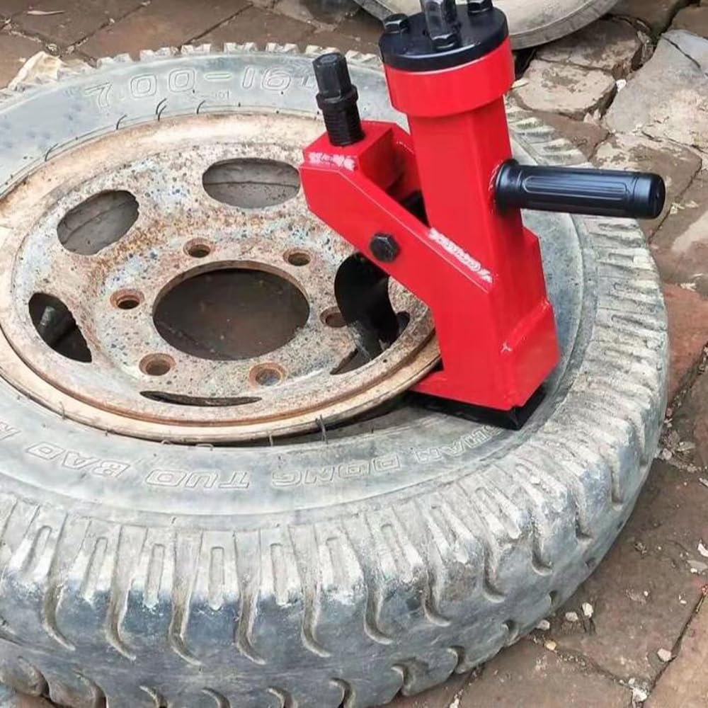 Shkalacar Herramienta de montaje manual del destalonador, manual para desmontador de neumáticos portátil para desmontadora de neumáticos de garaje para coches, camiones y tractores