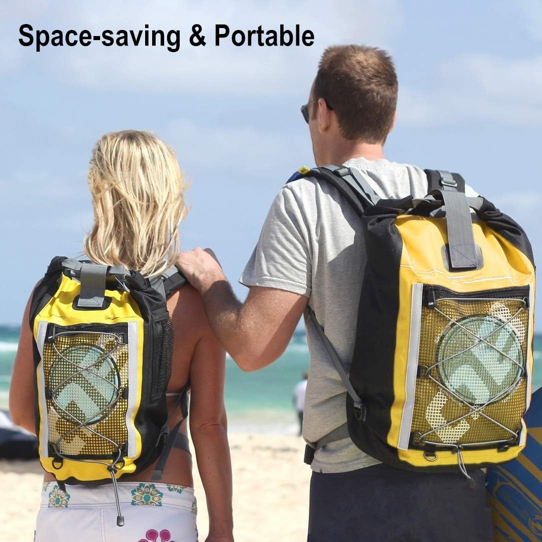 ColorCoral Camping Bowl with Lid Collapsible Silicone Bowl and Foldable Stainless Steel Fork for Travel and Camping Microvave and Fridge Food Storage Bowl from (1200ML)… - Image 7