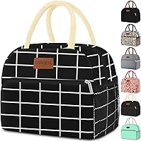 Vista 27 de Coobiiya - Lonchera para mujeres, caja de almuerzo para mujeres y hombres adultos, pequeña bolsa de almuerzo a prueba de fugas, linda, de gran
