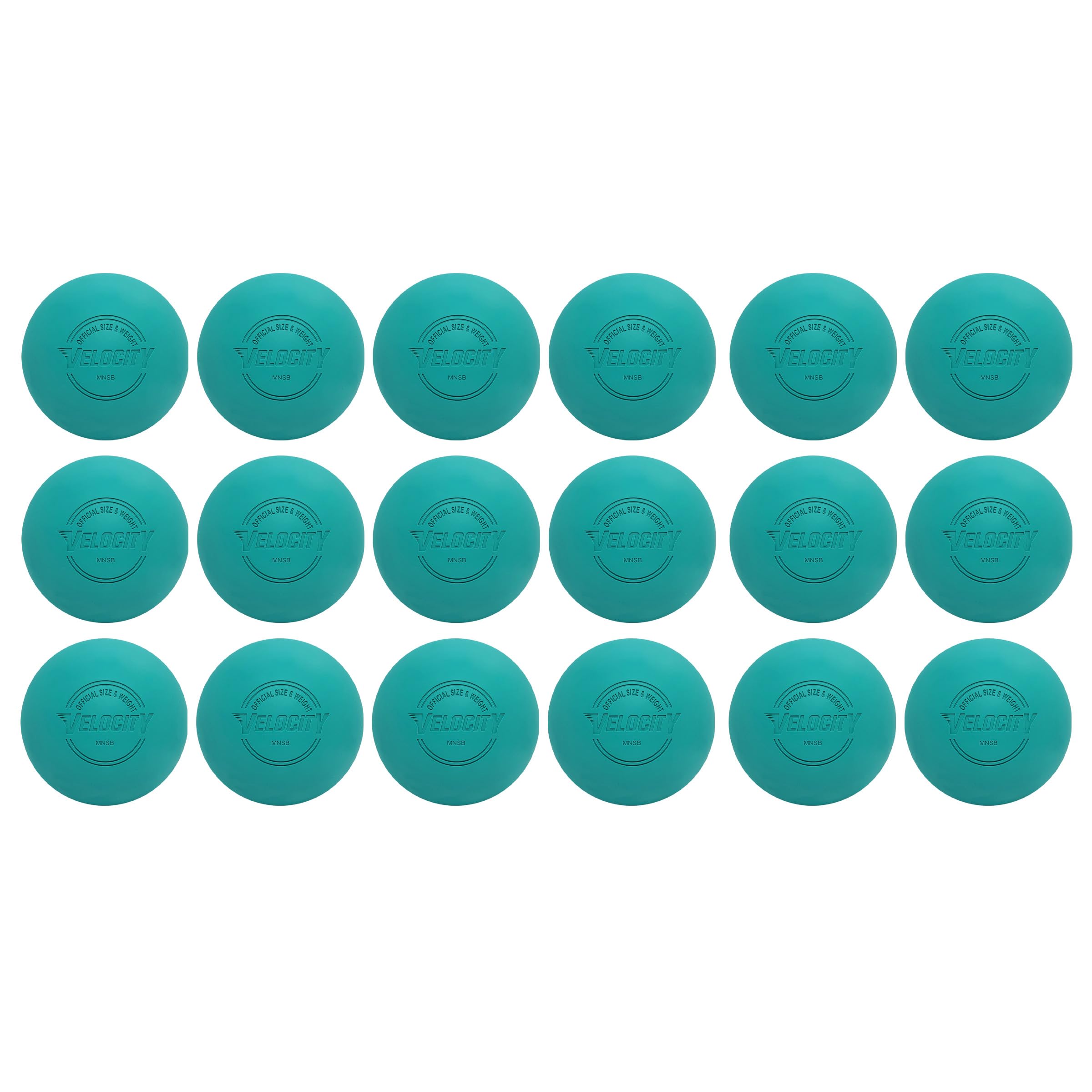 Velocity Lacrosse Balls - 1, 2, 3, 6, 12, 18, 24, 36, 60 and 120 Packs - for Practice, Official NFHS and College Approved Size