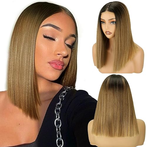 NOSTALGIA Wear and Go Glueless Bob Wig for Black Women