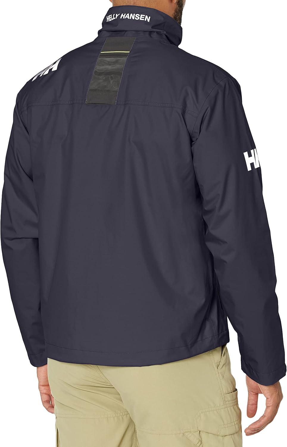 Helly-Hansen Men's Crew Midlayer Fleece Lined Waterproof Windproof Rain Jacket