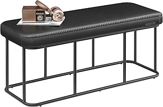 VASAGLE EKHO Collection - Storage Bench for Entryway, Ottoman Bench with...