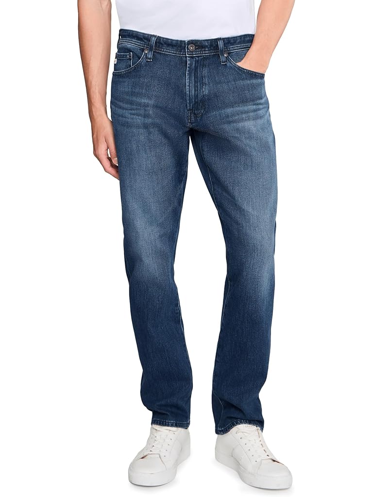 Red AG Graduate Tailored Leg Jeans In Negroni