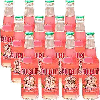 Craft Soda, Pure Cane Sugar, Made in Texas – Assorted 12-Pack – Premium Small-Batch Soda, Gluten-Free, Retro Artisanal Beverages (12 Pack, FRU FRU Berry)