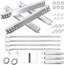 Hisencn Grill Replacement Parts for Charbroil Advantage 4 Burner 463344015 463432215 463343015 463240015 Gas Grills, 463240115, 463436815, Charbroil Advantage 4 Burner Parts, 15 1/8" x 2" Heat Plate