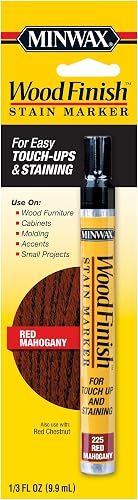 Minwax Wood Finish Semi-Transparent Red Mahogany Oil-Based Stain Marker 0.33 oz.