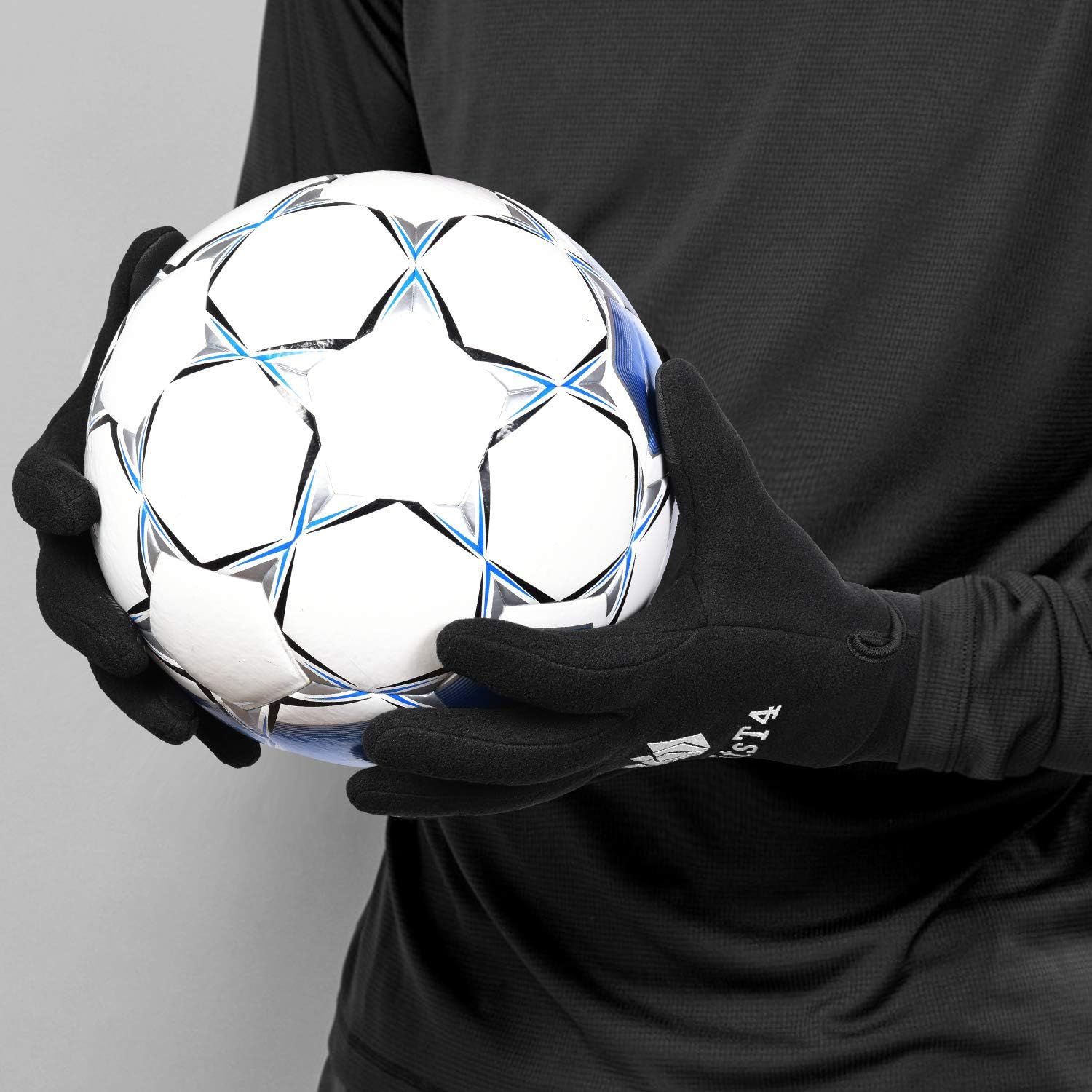 FitsT4 Field Player Gloves Soccer Touchscreen Field Gloves for Football, Soccer, Rugby : Sports & Outdoors
