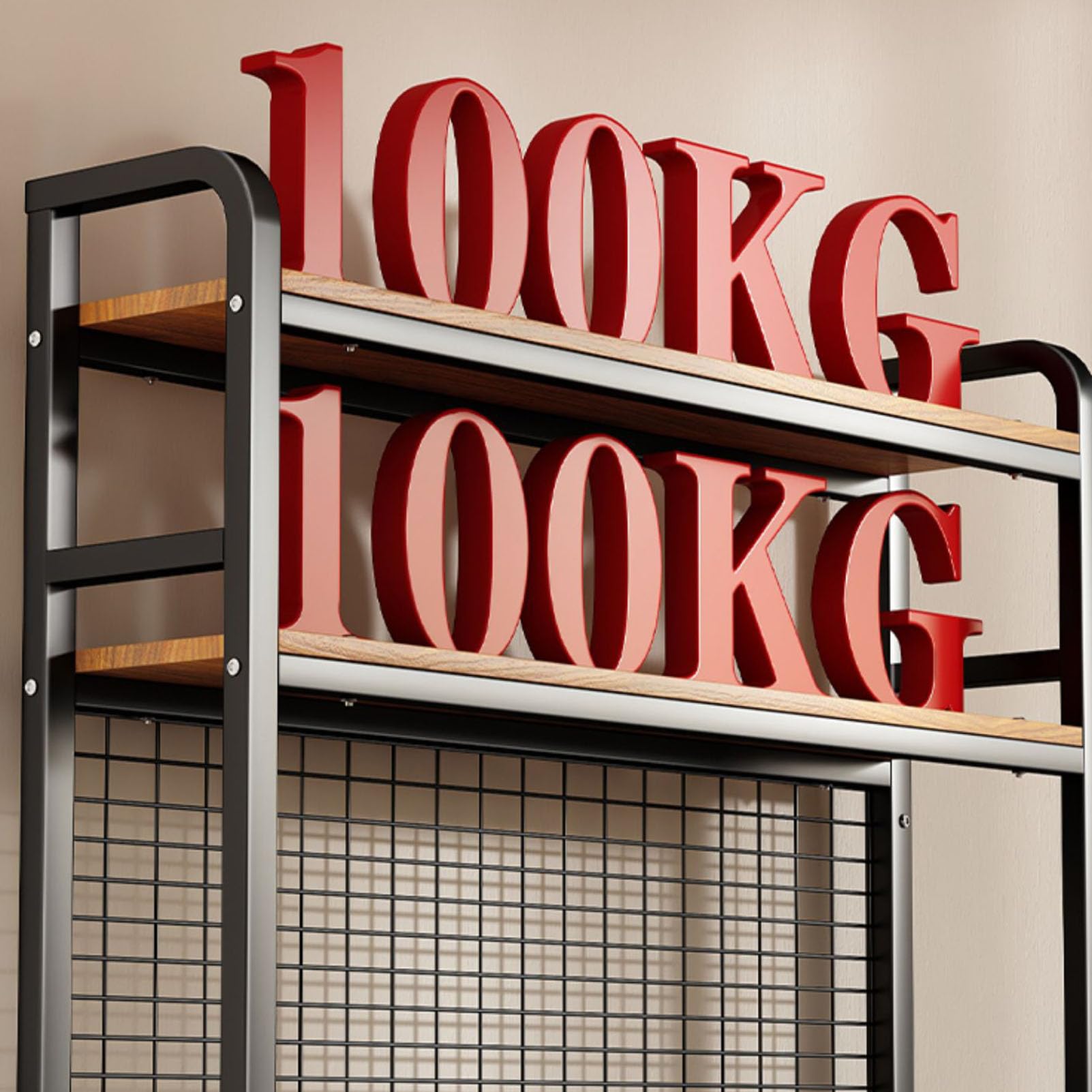 Libreria da tavolo per scrivania del computer, scaffale da esposizione per scaffale da banco in legno per forniture per ufficio domestico Organizzatore di scaffali