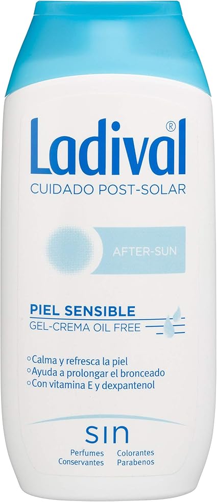 Ladival Aftersun Gel Crema Oil Free para Piel Sensible 200 ml