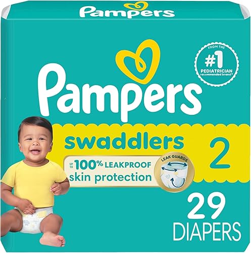 Miniatura 208 de Pañales Pampers Swaddlers, Talla 7 (11.8-22.7 kg), 70 unidades, absorbentes, mantiene al bebé seco y cómodo, pañal desechable seguro para la piel