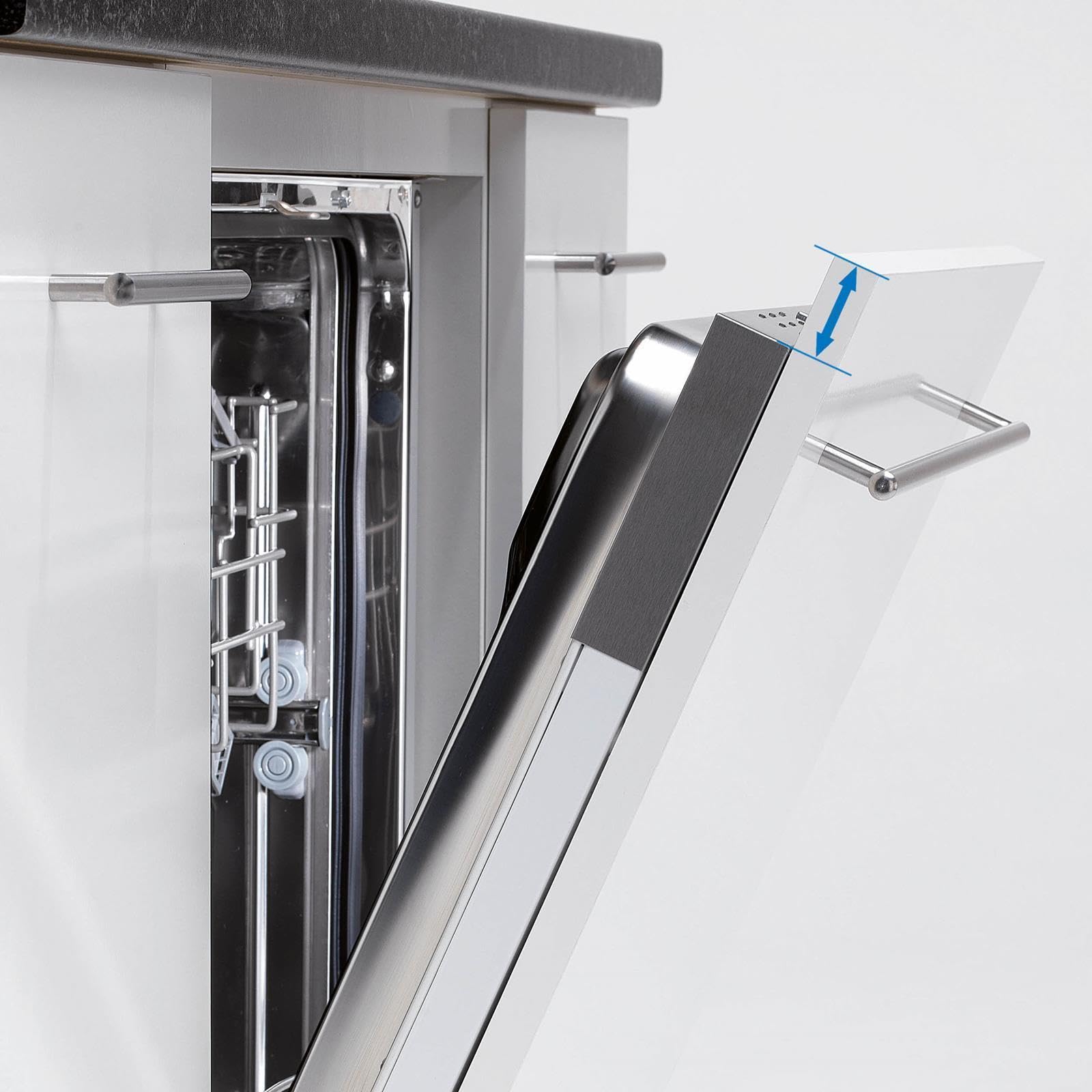 Oranier Einbau Spülautomat 45 cm - vollintegrierbare Spülmaschine mit Besteckablage - 4 Programme - Geschirrspülmaschine für 10 Gedecke - GSV345