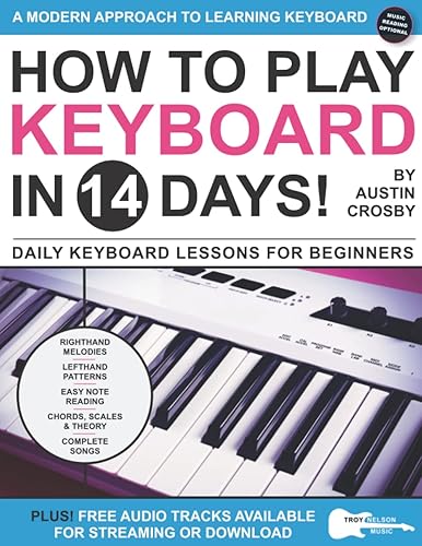 How to Play Keyboard in 14 Days Daily Keyboard Lessons for Beginners (Play Music in 14 Days)