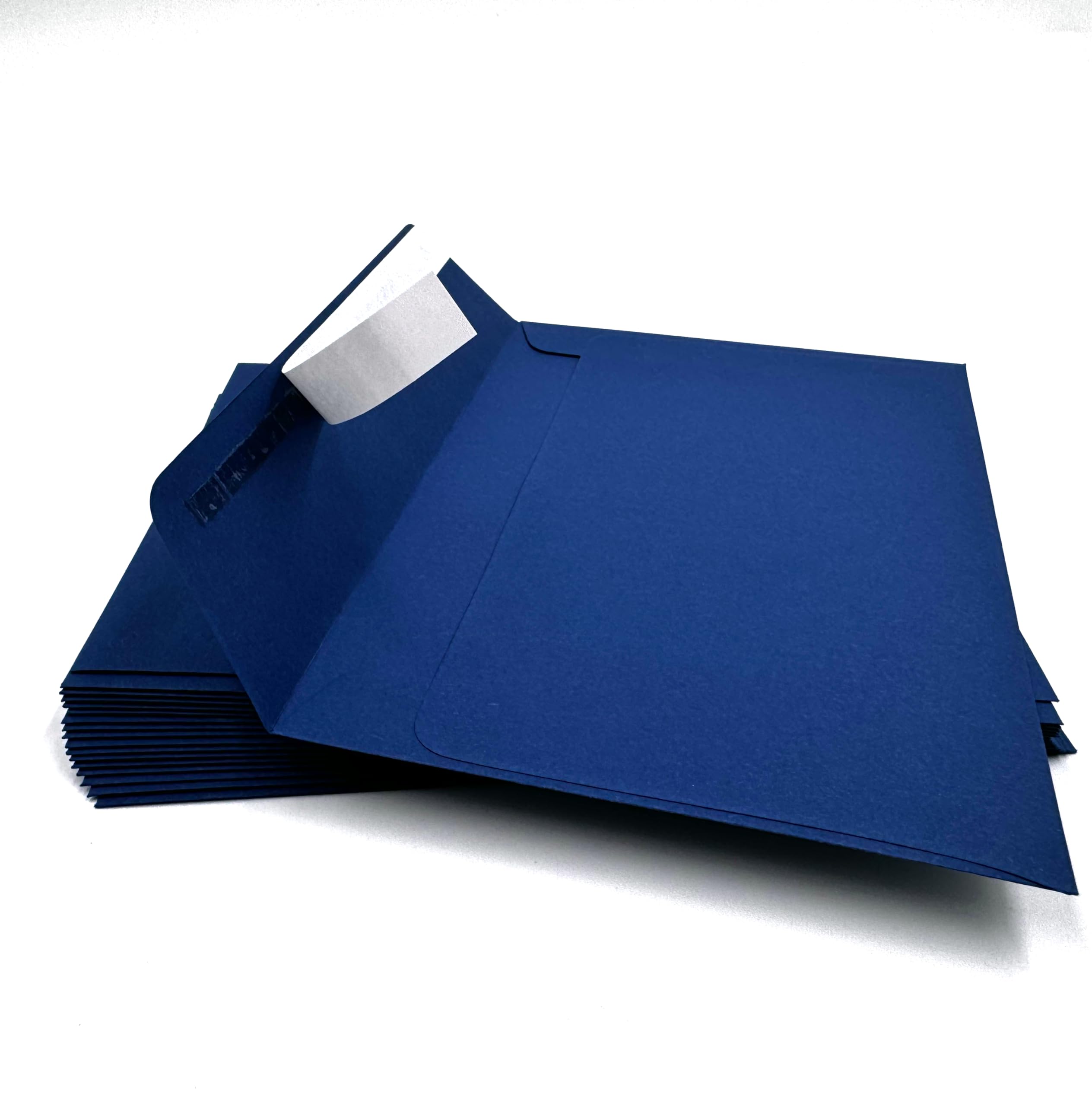 umschlag-Discount - Azure Blue Envelopes, C6 = 162 x 114 mm, Postcard Size Envelopes, Azure-Blue, RoyalBlue, Pack of 50 - Image 2
