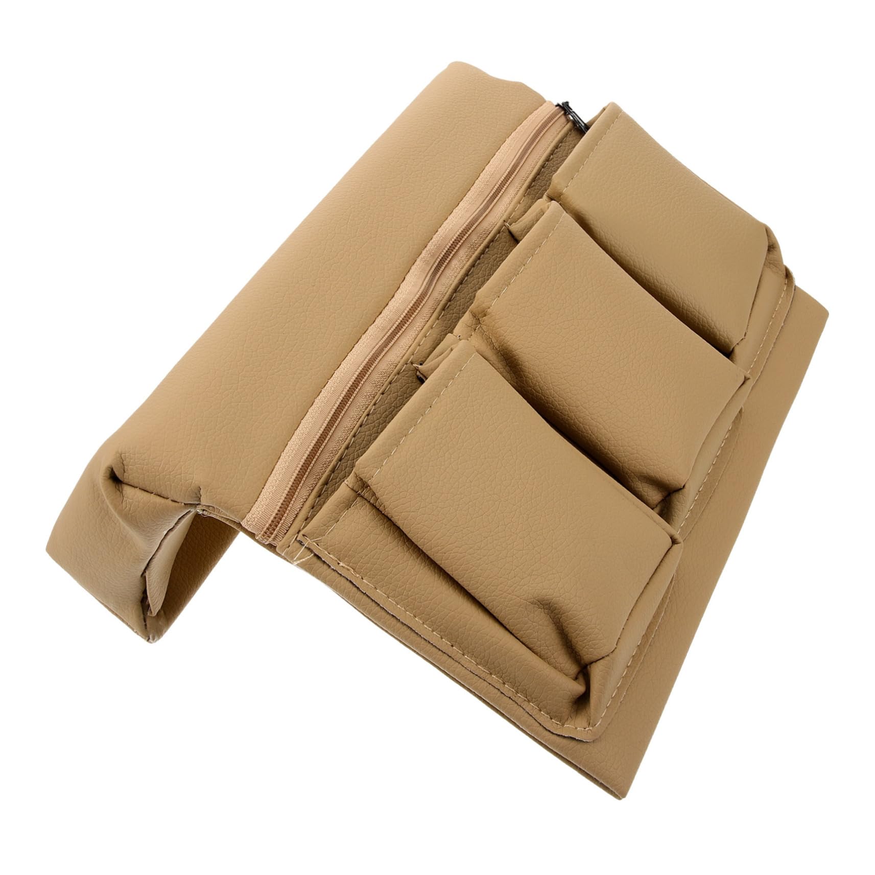 Support coude de voiture et boîte de stockage en cuir pour remédier au manque de rangement