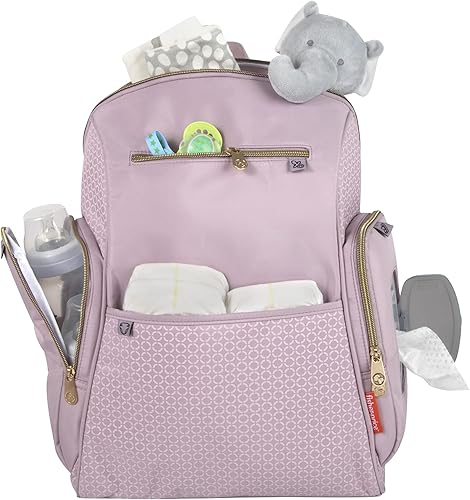 Miniatura 6 de Fisher-Price Mochila de pañales de moda con sistema de bolsillo Fastfinder