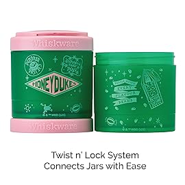 Whiskware Harry Potter Stackable Snack Containers for Infants, Kids, and Toddlers, Durable Food Storage Containers for Daycare, Car, and Airplane Travel, Dishwasher Safe, Honeydukes