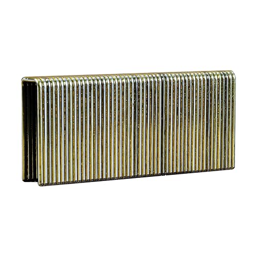 Freeman Grapas para pisos  Calibre 15.5  1-12 pulgadas  Pegamento combinado  Corona de 12 pulgada  1,000 unidades  Piso de madera dura, tablones de