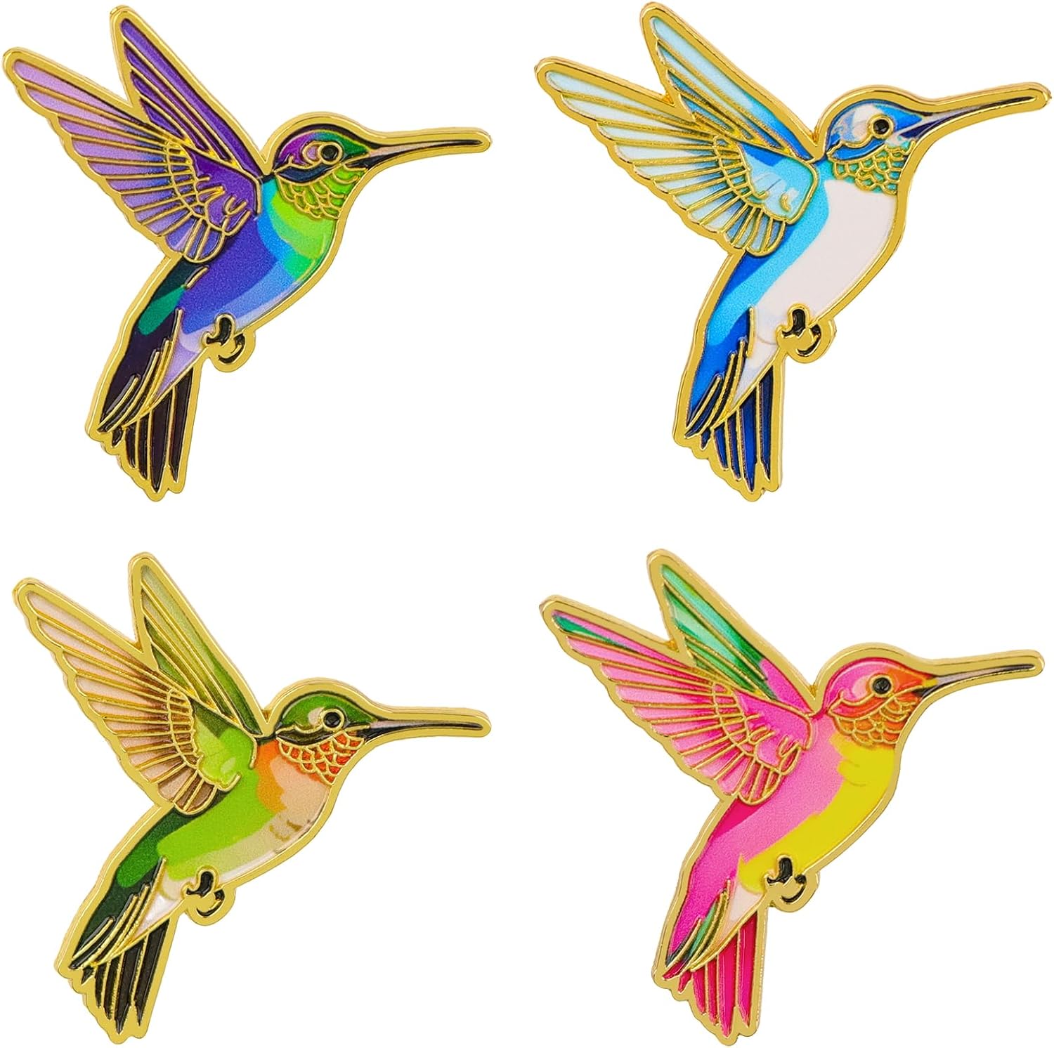 4/6/9/10/12/16/20PCS Cute Enamel Pins Bulk Set, Art Aesthetic Lapel Brooches, Humorous Quote Pins for Backpacks Jackets Hats Bags, Novelty Cool Badges for Women, Men, Teens, Kids
