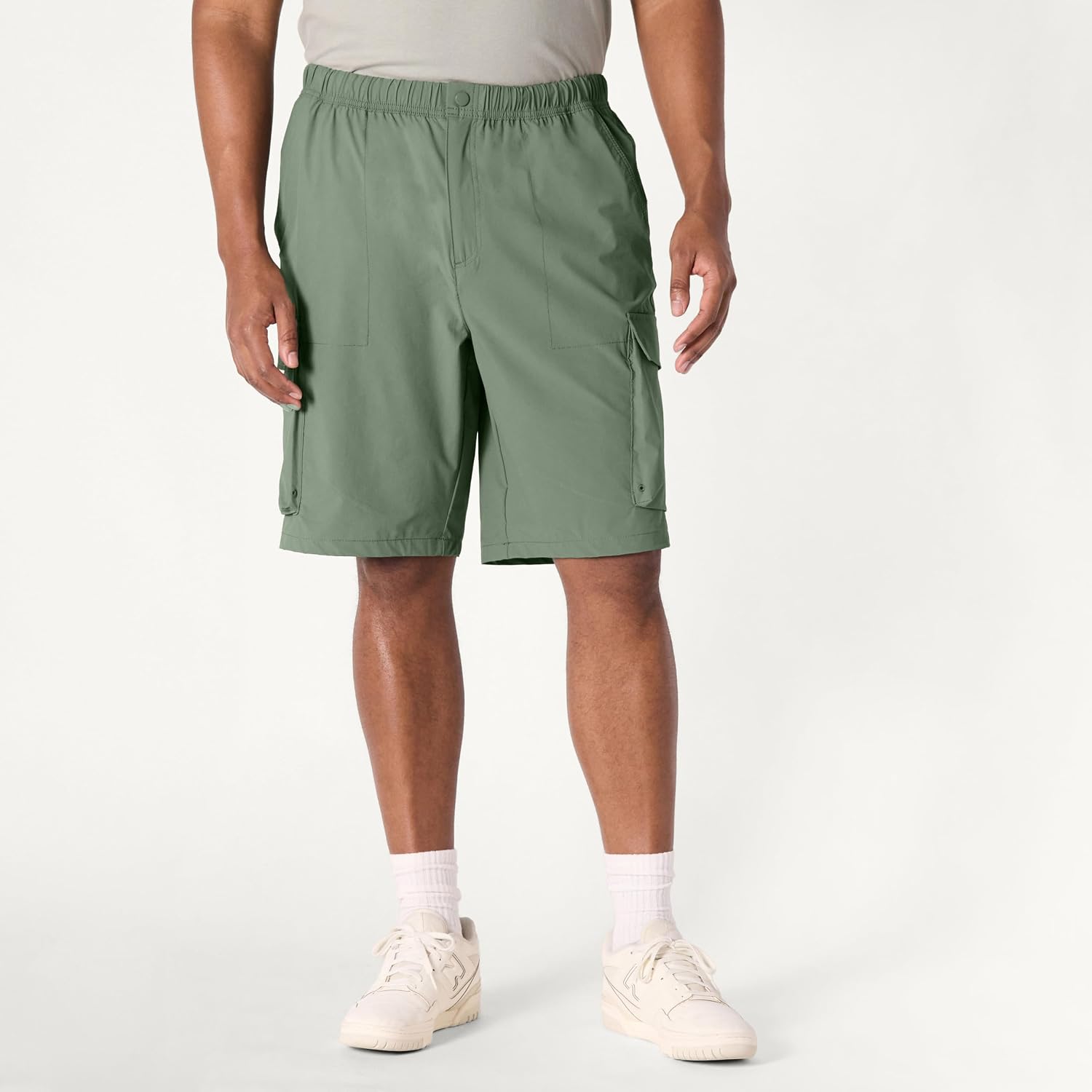 Amazon Essentials Men's Loose-Fit 11" Long Cargo Shorts