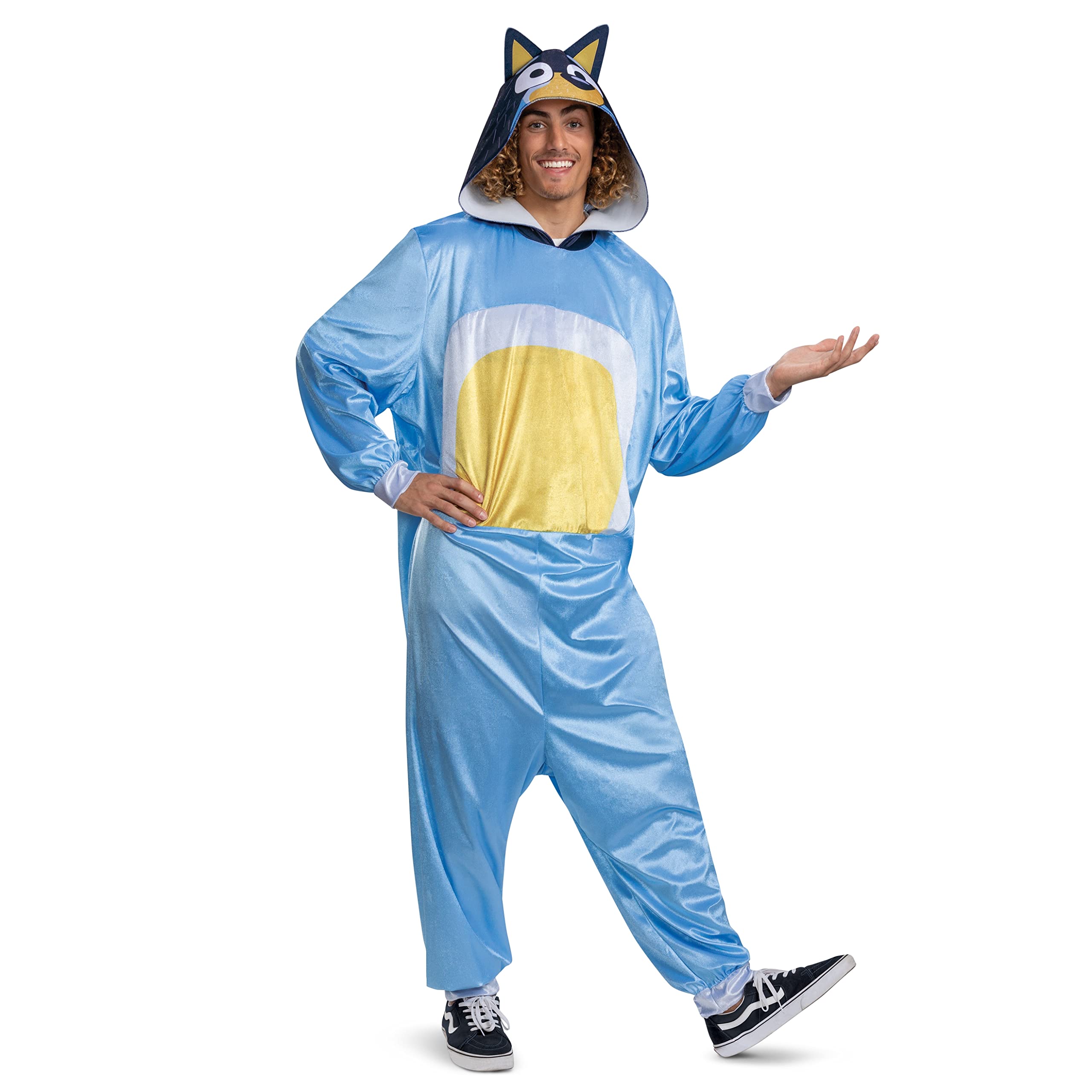 Disguise Bluey Adult Bandit Costume, Bandit, Large/XL (42-46)