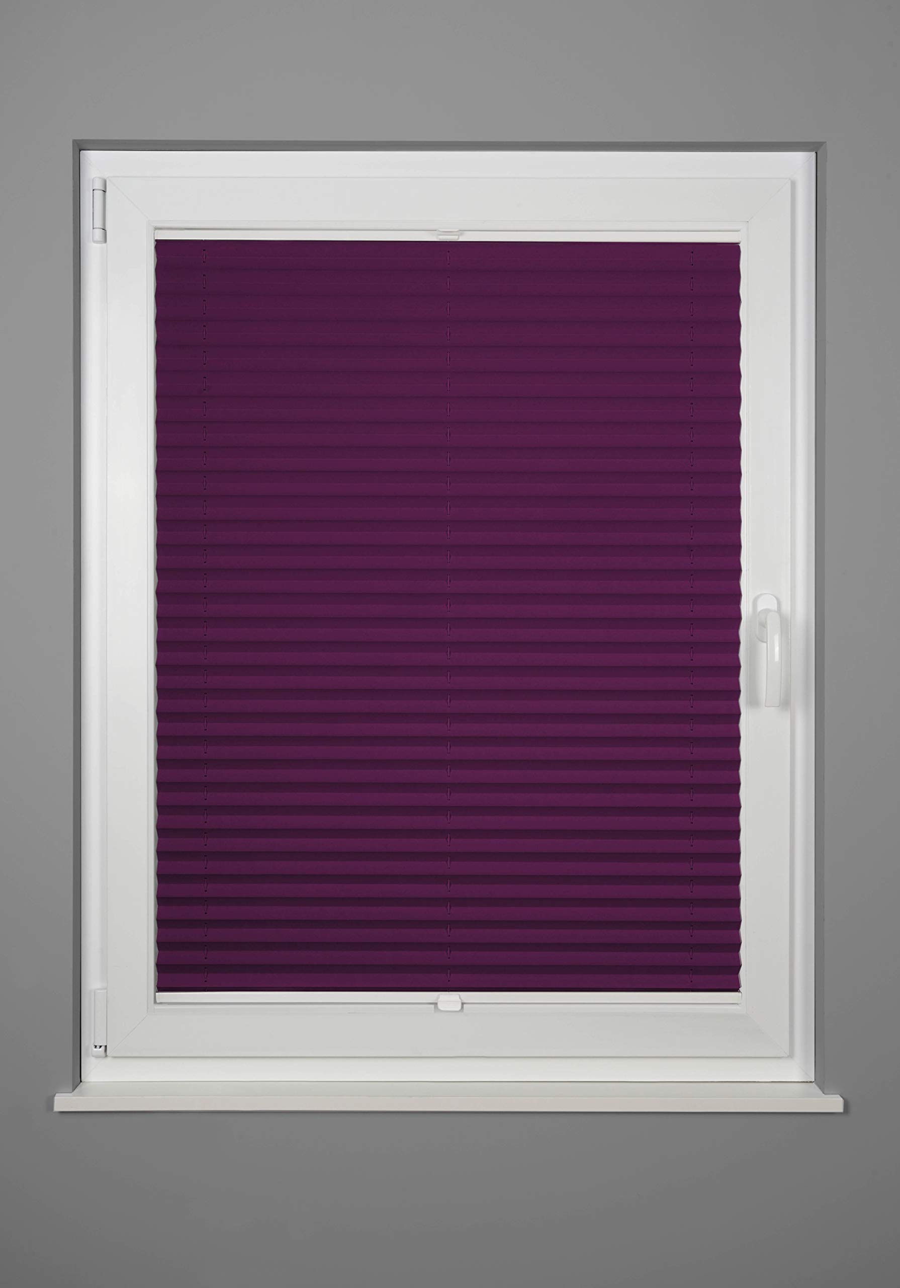 Store plissé sur mesure pour fenêtre, fenêtre de toit, protection solaire, occultant