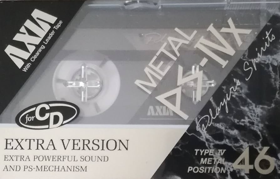 Amazon | AXIA メタルテープ METAL PS-IVx 46分 PS-4x46 | AXIA