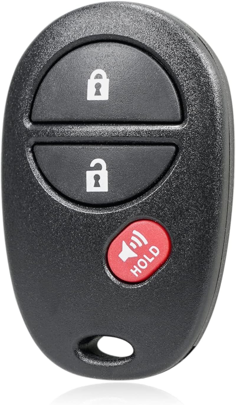 Replacement Keyless Entry Remote Car Key Fob GQ43VT20T 315MHZ 3 Buttons for 2005-2014 Toyota Tacoma Sienna,2007-2014 Toyota Tundra,2008-2013 Toyota Highlander Sequoia